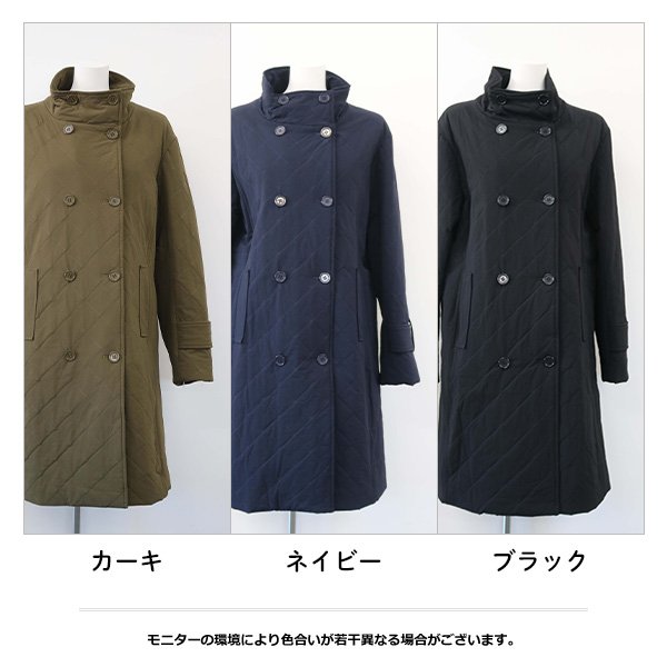 画像2: エアロゲルタフタダイヤ柄コート (2)