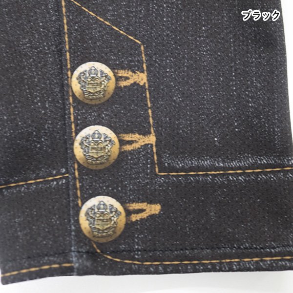画像6: レイダンドライデニム転写ジャケット (6)