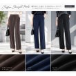 画像2: シフォンモダールDFストレートパンツ (2)